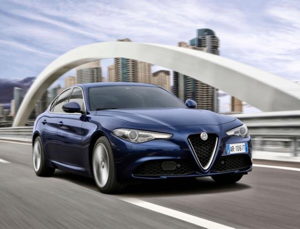 Alfa Romeo Giulia.  Foto:Hersteller